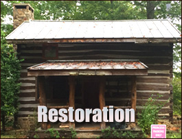 Historic Log Cabin Restoration  Deshler, Ohio